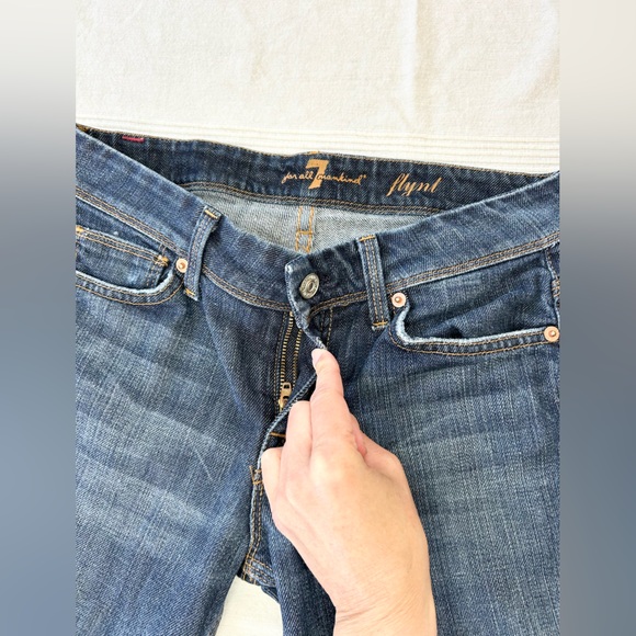 7 For All Mankind Flint Bootcut Jeans - Picture 10 of 12